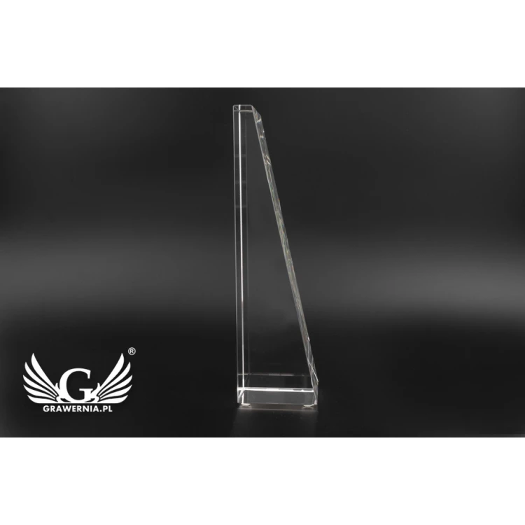 Glass Trophy in PERLA Case - First Holy Communion Souvenir - TSZ057