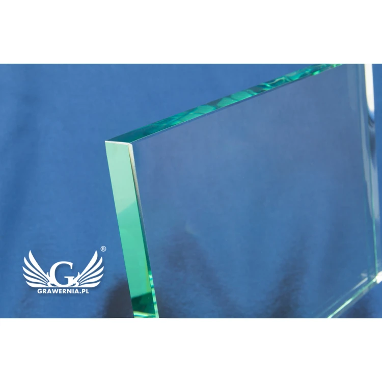Glass Trophy - PRISM - Laser Engraved - TSZ052