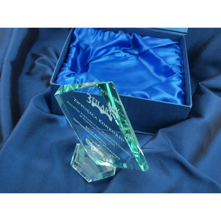 Glass Trophy in Case - QUARTET BIG