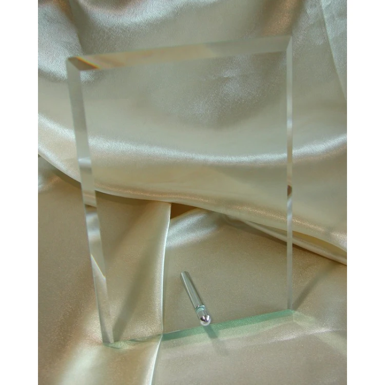 Glass Frame with Dedication 14x20cm - VERTICAL