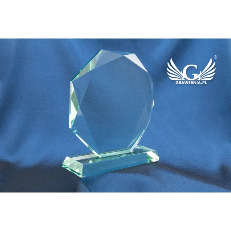 Glass Trophy - ROLAND Laser Engraved - TSZ051