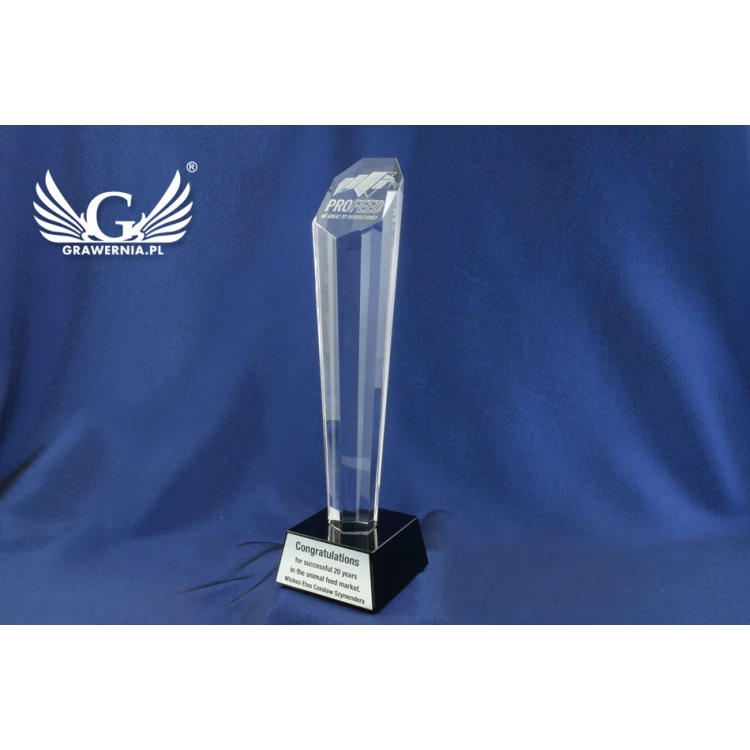 Glass Trophy in Case - ELIXIR