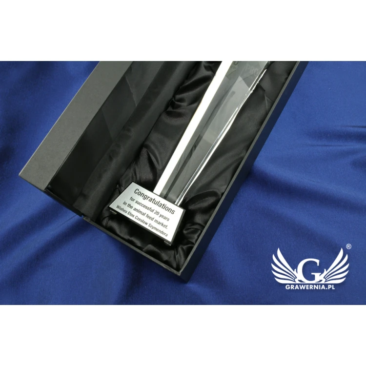 Glass Trophy in Case - ELIXIR