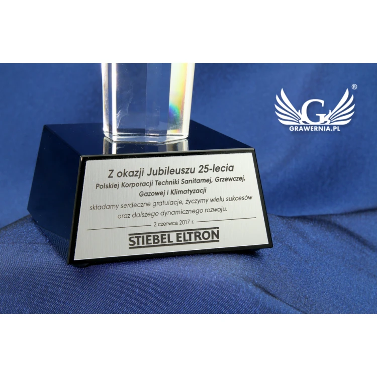 Glass Trophy in Case - ELIXIR
