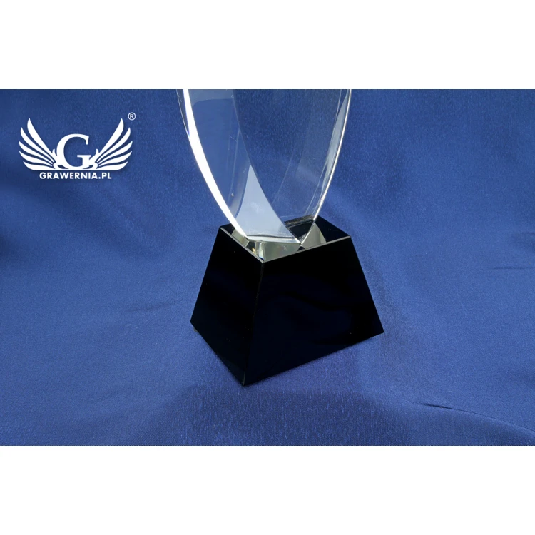 Glass Trophy in Case - LIDA