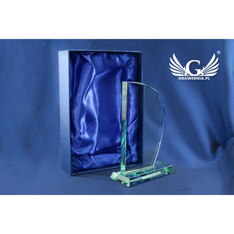 Glass Trophy in Case - Maxima