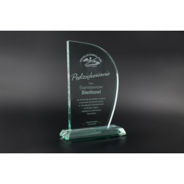 Glass Trophy in Case - Maxima