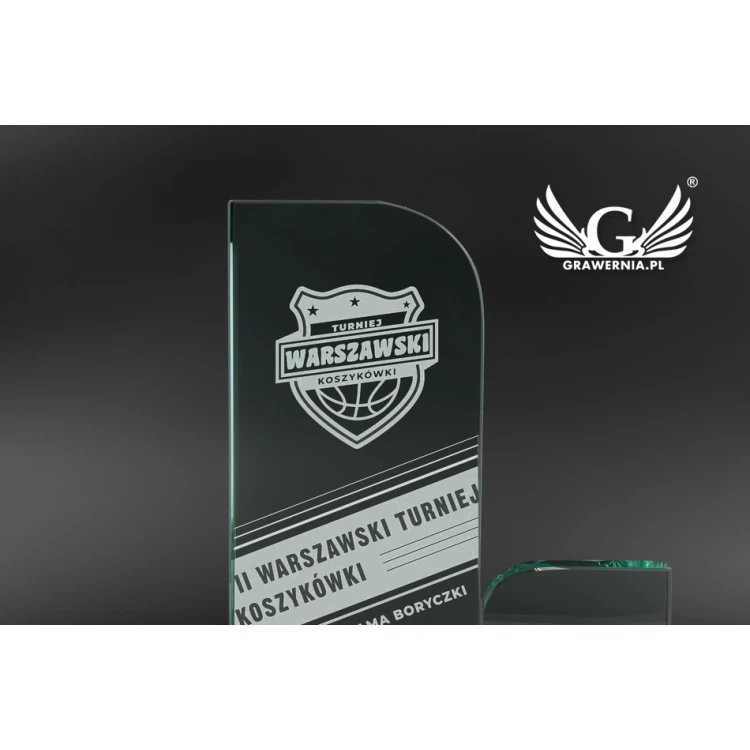 Glass Trophy in Case - Mount Blanc - TSZ069