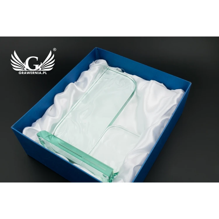 Glass Trophy in Case - Mount Blanc - TSZ069