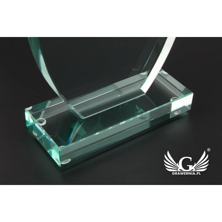 Glass Trophy in Case - Oviedo - TSZ103