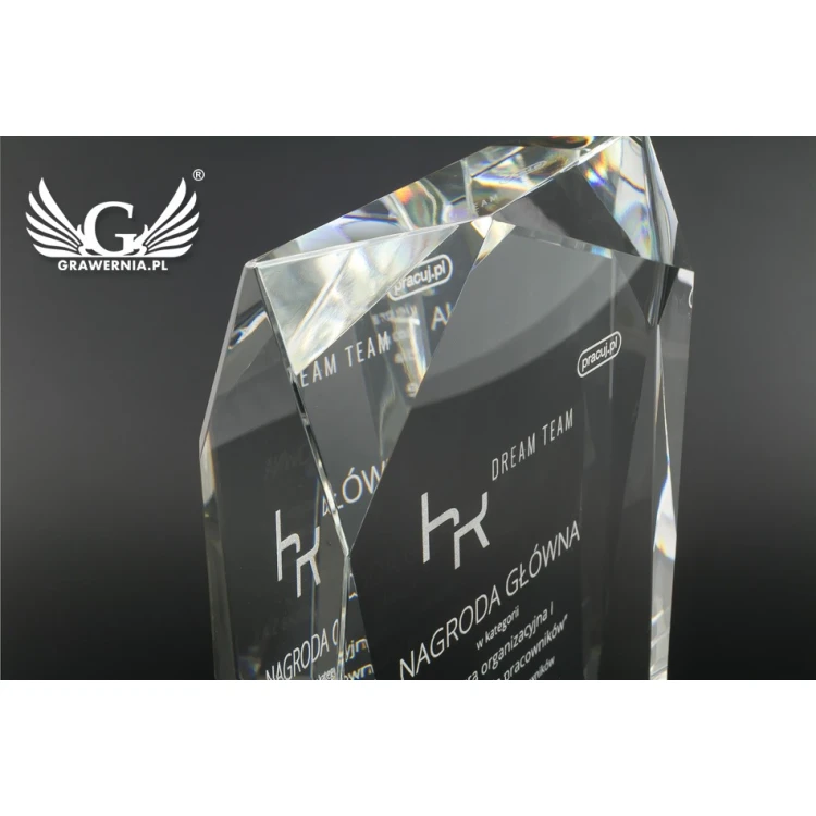Glass Trophy in Case - Santander - TSZ102