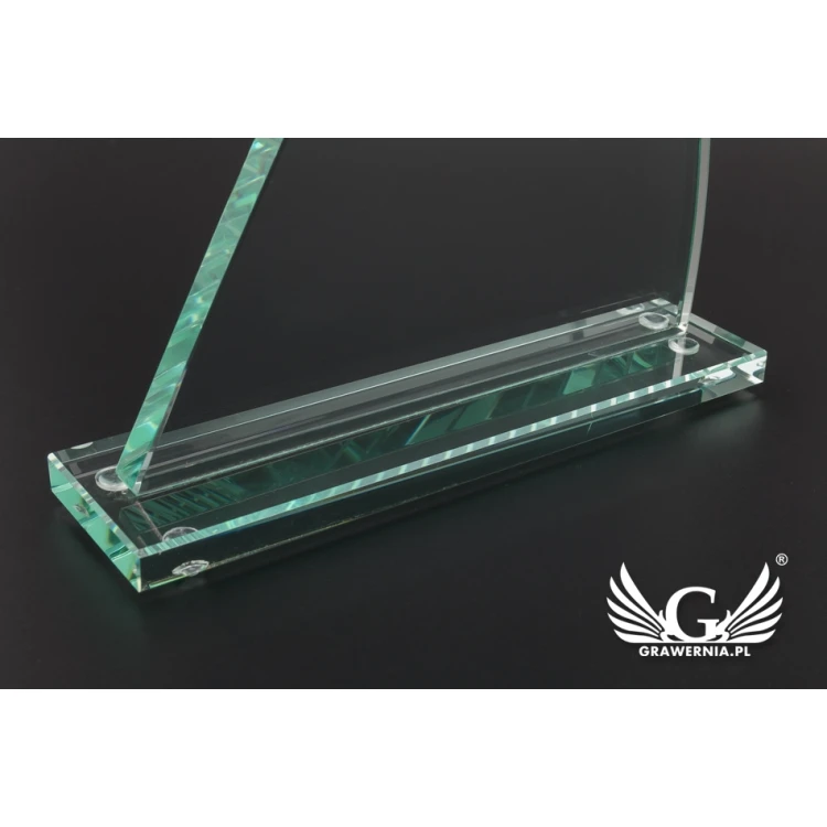 Glass Trophy in Case - Star 2 - TSZ104