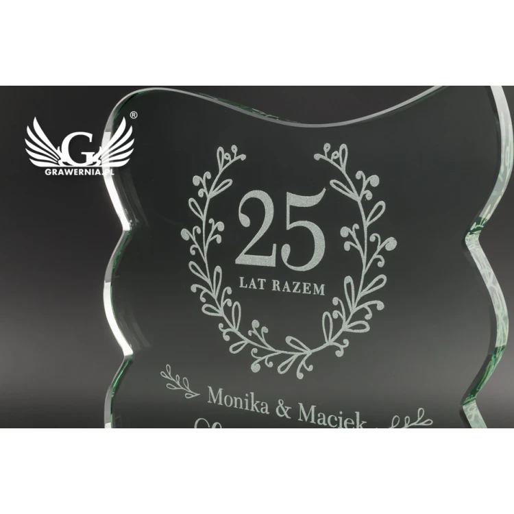 Glass Trophy in Case - Swing - TSZ077