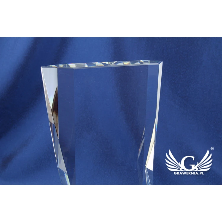 Glass Trophy in Case - VALOR