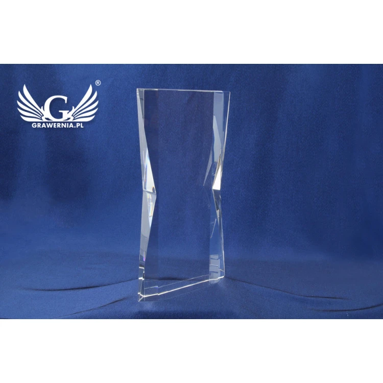 Glass Trophy in Case - VALOR