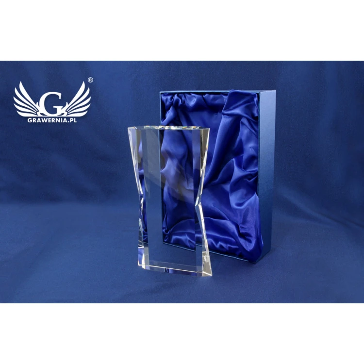 Glass Trophy in Case - VALOR