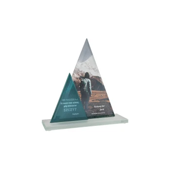 UV Print Glass Trophy - Pascal - TSZ084