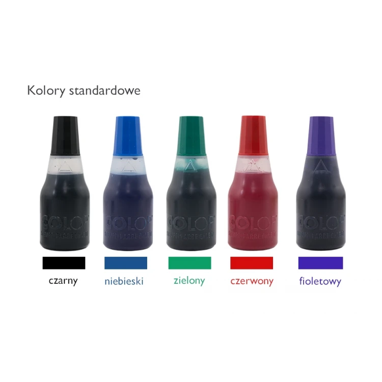 Ink for rubber and polymer stamps - COLOP - various colors - COL029