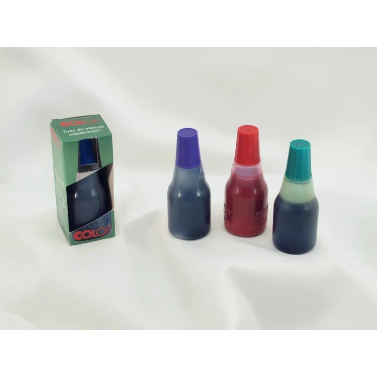 Ink for metal stamps - COLOP - various colors