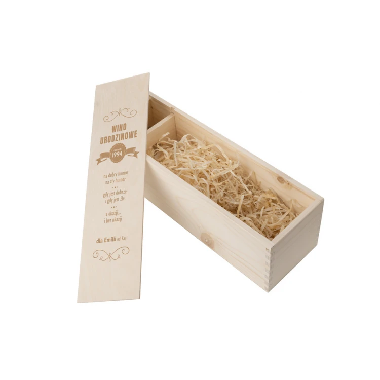 Birthday Alcohol Box - Laser Engraved - SK011