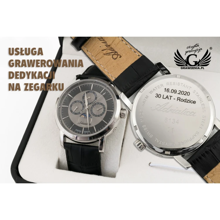 Engraving service for a dedication on a watch - UGR13