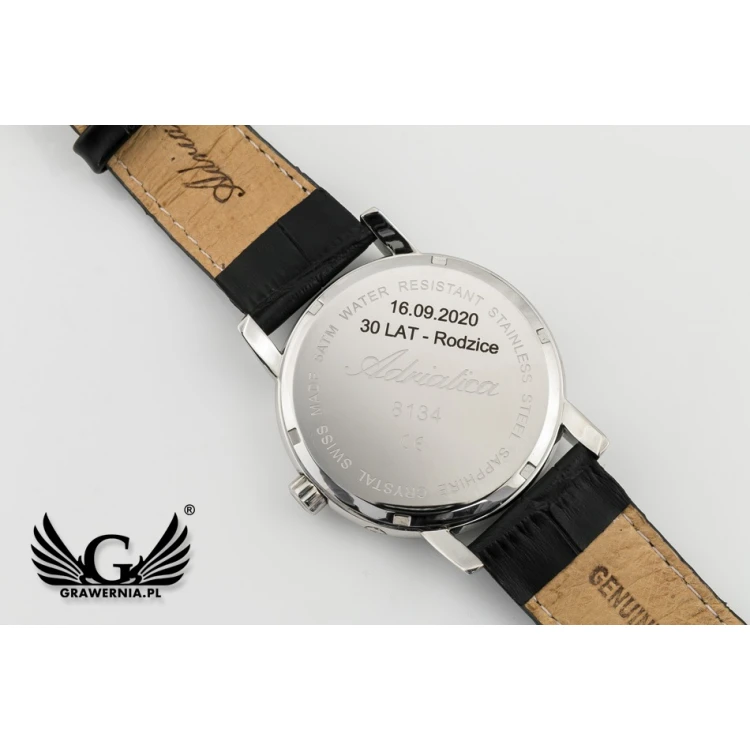 Engraving service for a dedication on a watch - UGR13