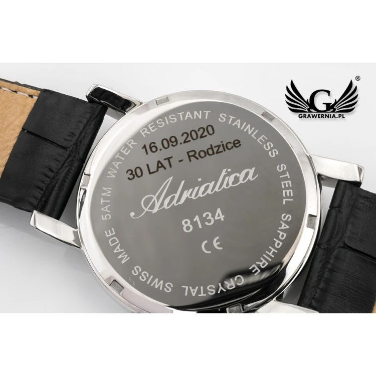 Engraving service for a dedication on a watch - UGR13