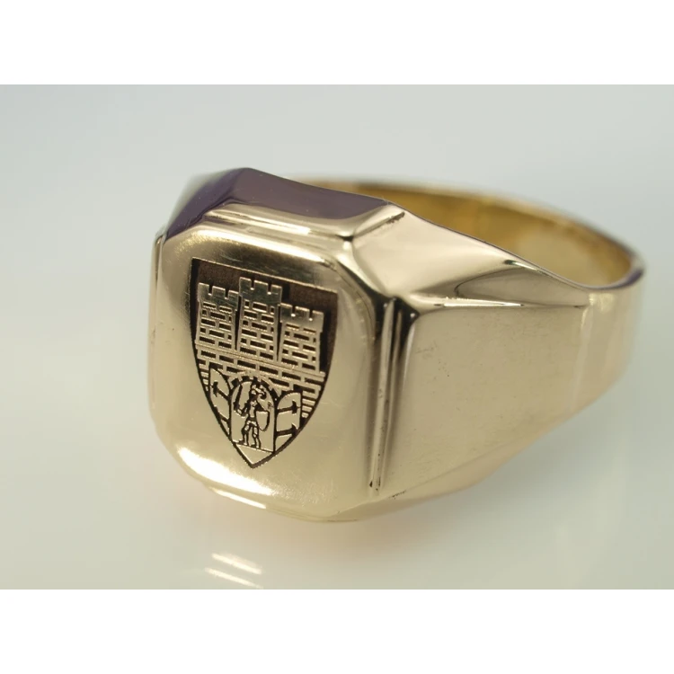 Coat of Arms Engraving Service on Signet Rings - Heraldic Signets - SY011