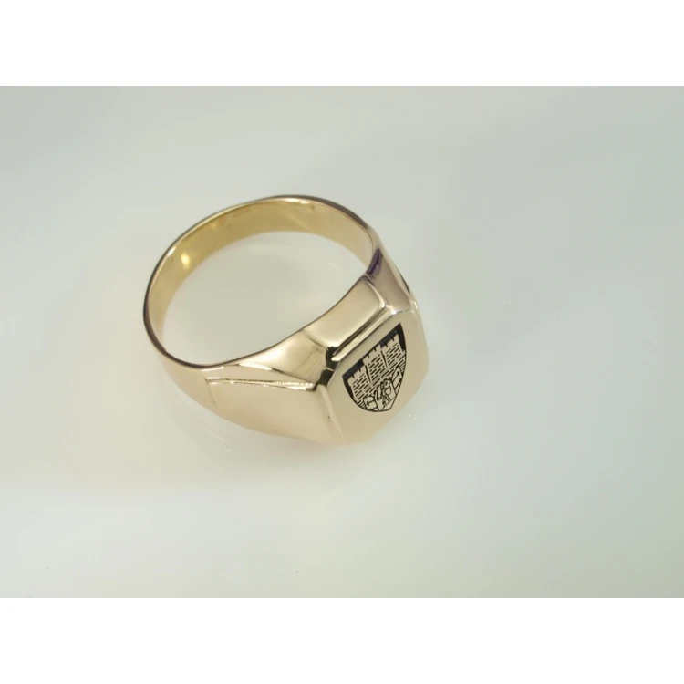 Coat of Arms Engraving Service on Signet Rings - Heraldic Signets - SY011