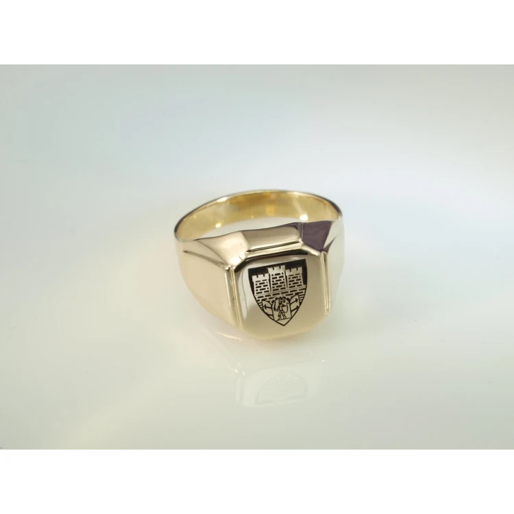 Coat of Arms Engraving Service on Signet Rings - Heraldic Signets - SY011