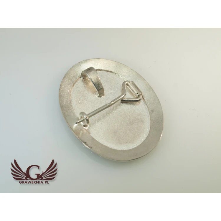 Coat of Arms Engraving Service for Brooch - Brooch with Coat of Arms - BR001
