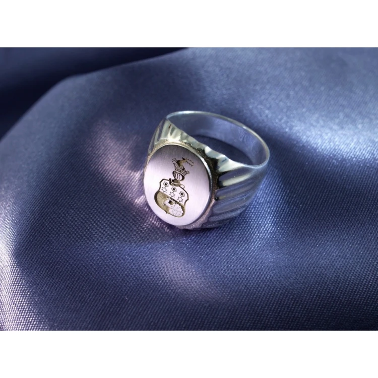 Coat of Arms Engraving Service on Signet Rings - Heraldic Signets - SY003