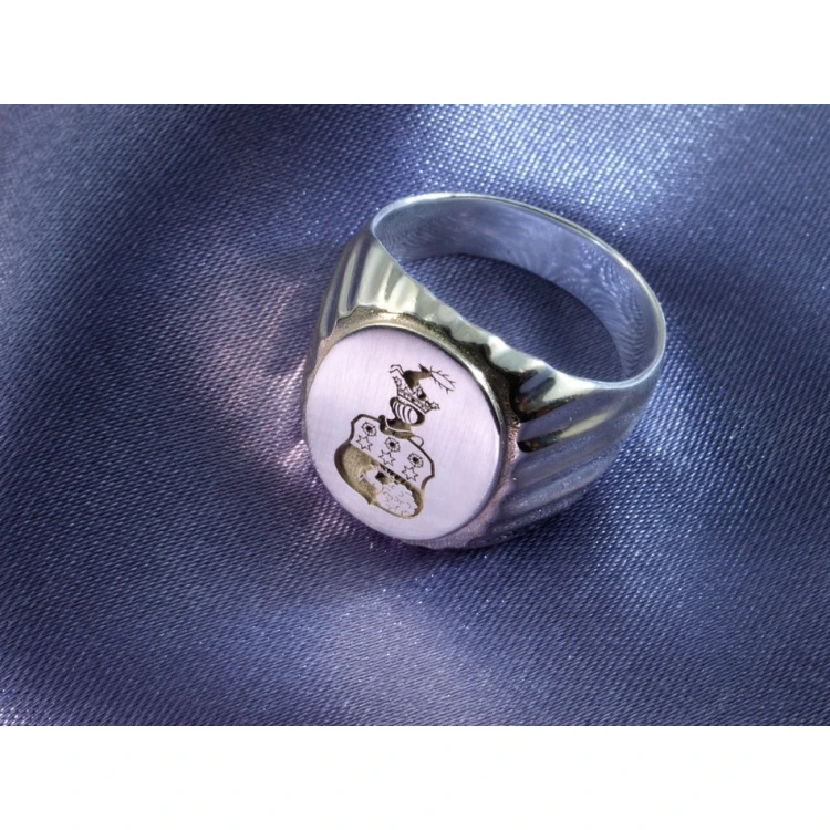 Coat of Arms Engraving Service on Signet Rings - Heraldic Signets - SY003