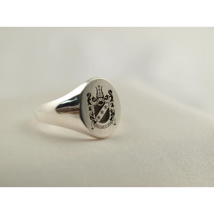 Coat of Arms Engraving Service on Signet Rings - Heraldic Signets - SY005