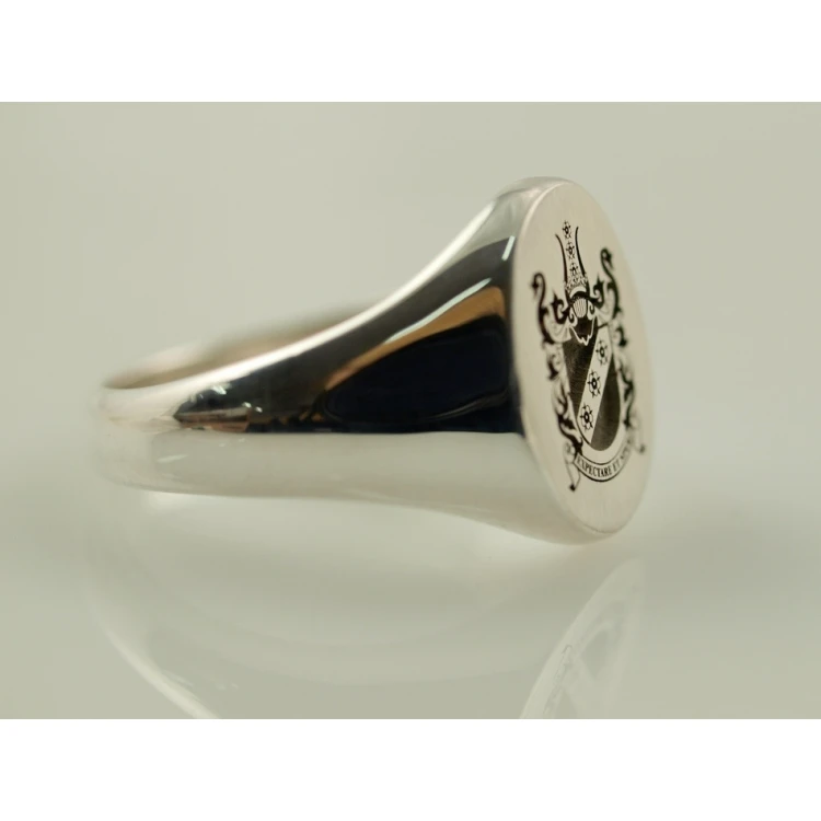 Coat of Arms Engraving Service on Signet Rings - Heraldic Signets - SY005