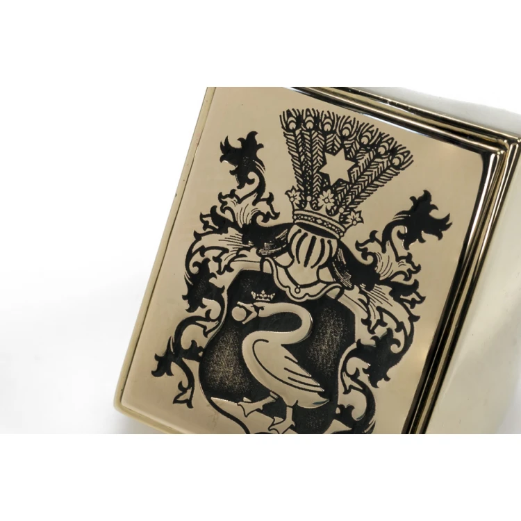 Coat of Arms Engraving Service on a Signet Ring - Heraldic Signet - SY031