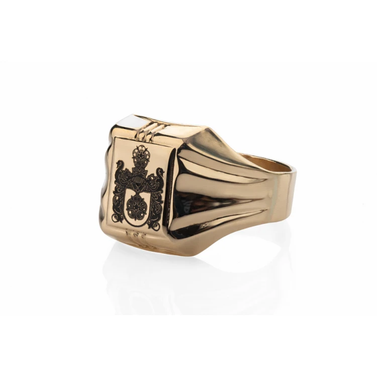 Coat of Arms Engraving Service on a Signet Ring - Heraldic Signet - SY032