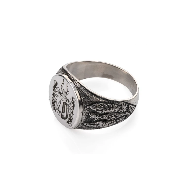 Coat of Arms Engraving Service for Signet Ring - Heraldic Signet - SY033