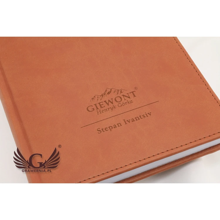 Calendar Engraving Service Personalization + Company Logo