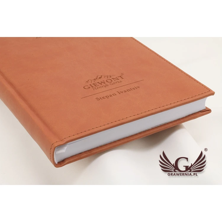 Calendar Engraving Service Personalization + Company Logo