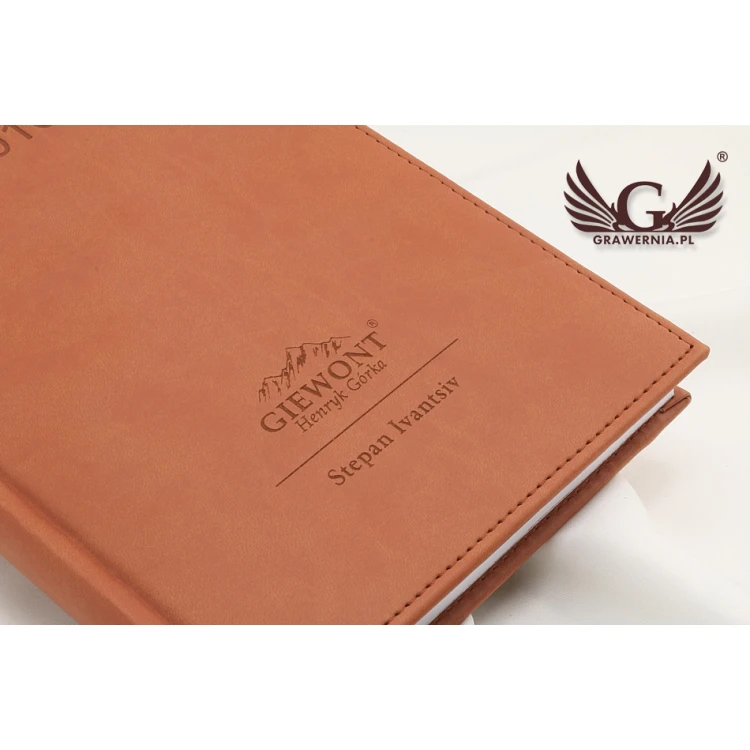 Calendar Engraving Service Personalization + Company Logo