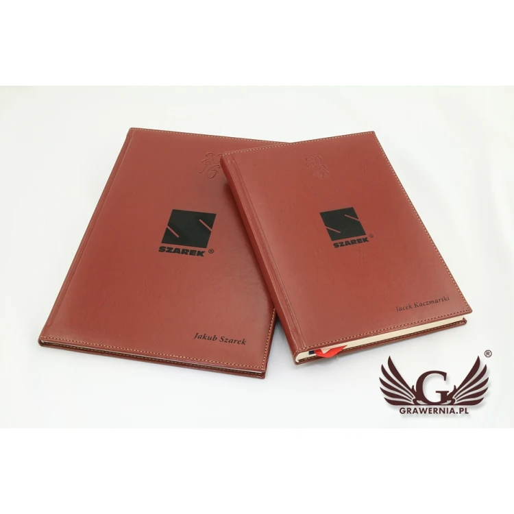 Calendar Engraving Service Personalization + Company Logo