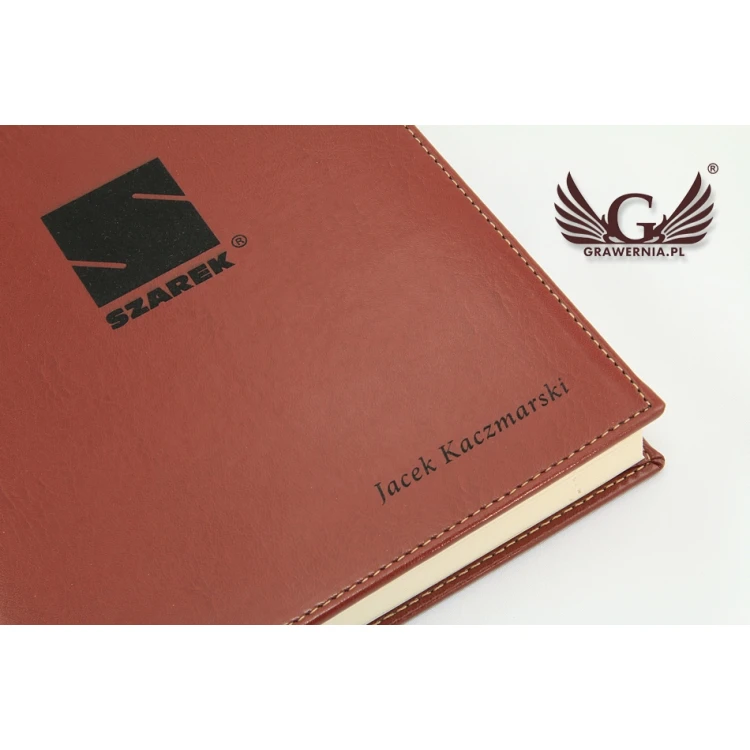 Calendar Engraving Service Personalization + Company Logo