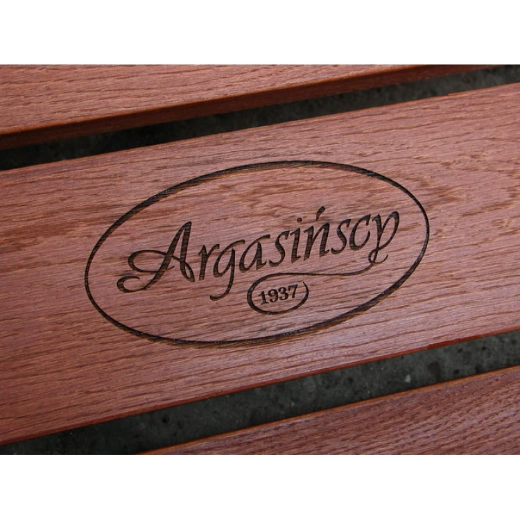 Logo Engraving Service on Tables - WOOD
