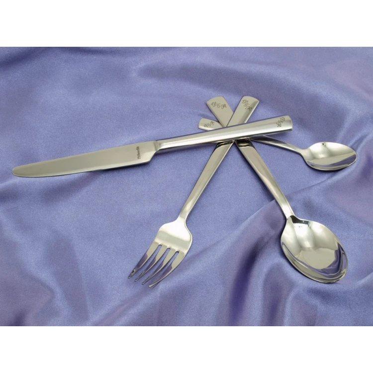 Engraving Service on Provided Cutlery Set - Initials or Family Crests - ZSZ001