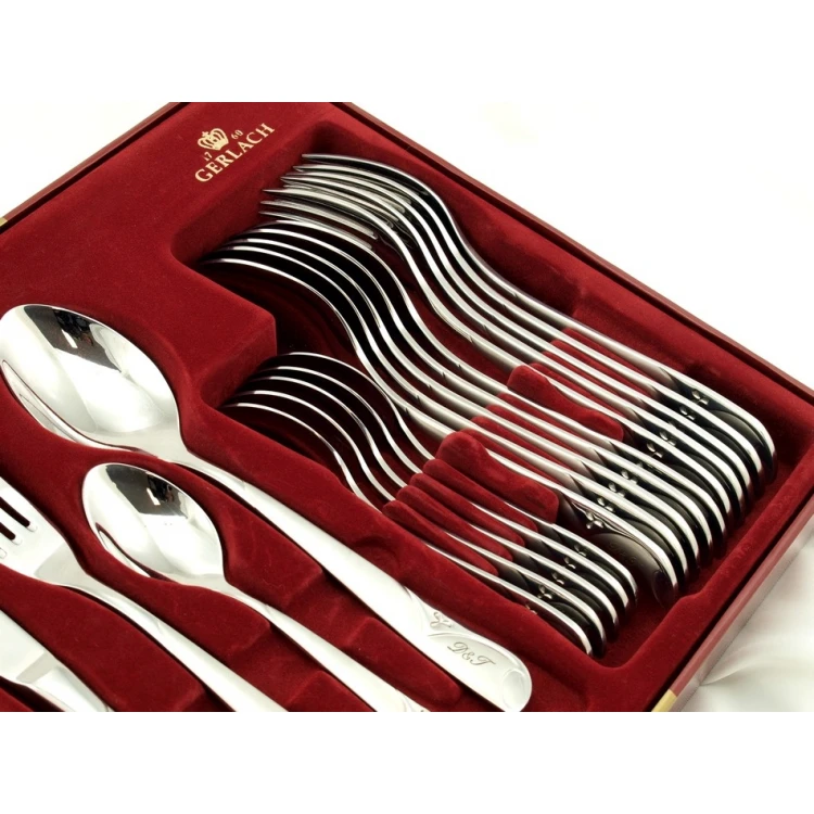 Engraving Service on Provided Cutlery Set - Initials or Family Crests - ZSZ002