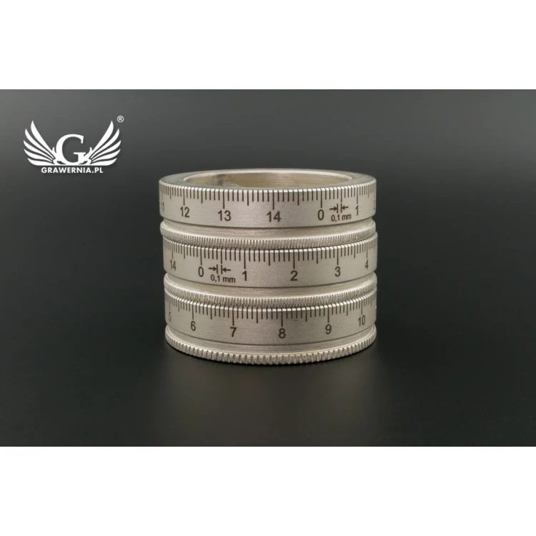 Scale Engraving - service of engraving scale on metal rings