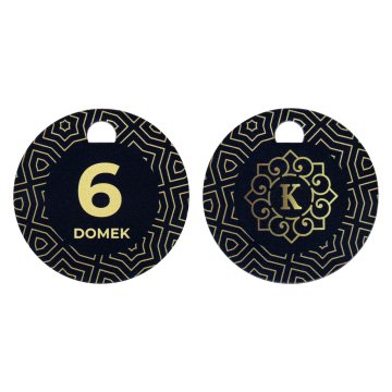 Set of two Heart key rings with your engraving - Valentine's Day gift - BRL042