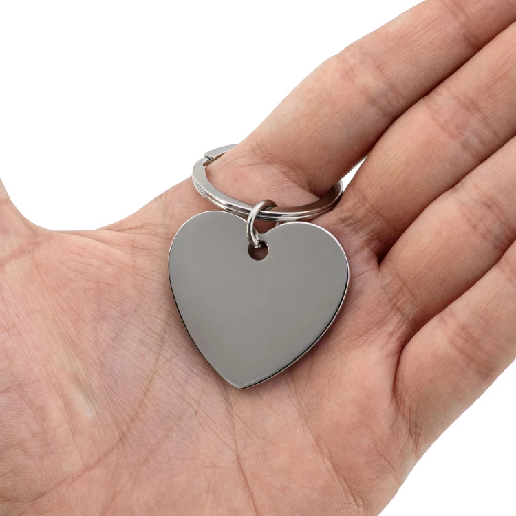 Heart pendant with your engraving - BRL043