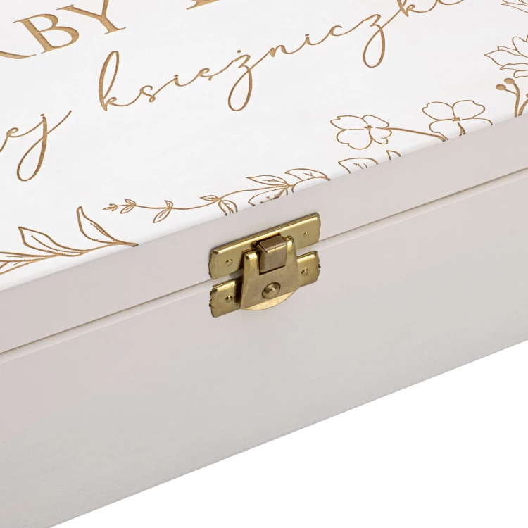 Gift box for a girl - engraving - size 28x16cm - SK107